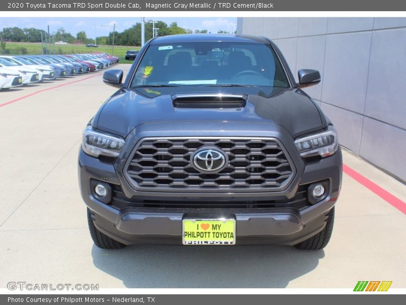 Magnetic Gray Metallic / TRD Cement/Black 2020 Toyota Tacoma TRD Sport Double Cab