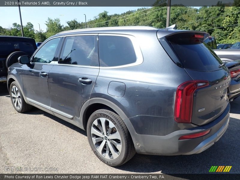Gravity Grey / Black 2020 Kia Telluride S AWD