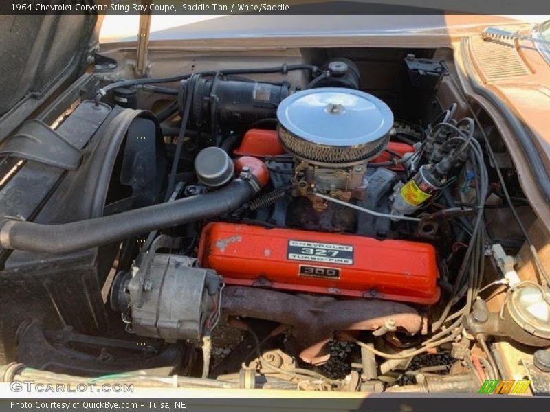  1964 Corvette Sting Ray Coupe Engine - 327ci. V8