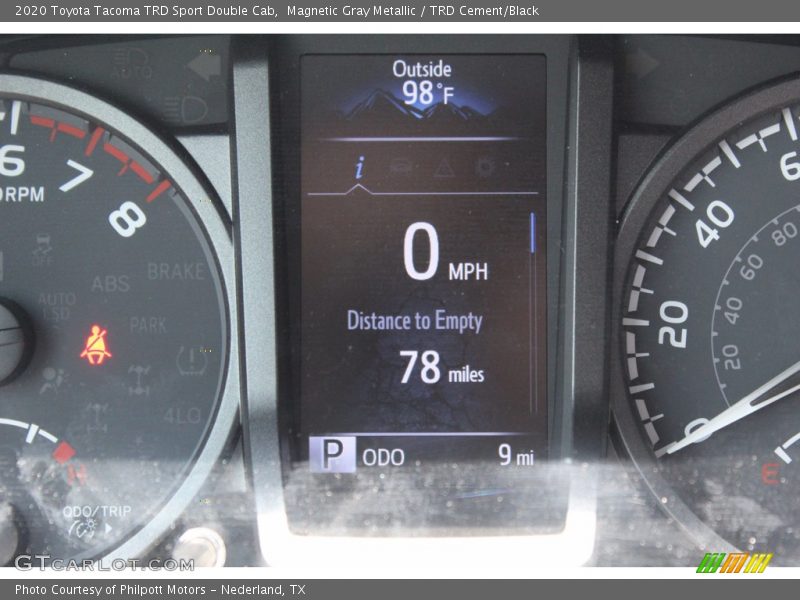 Magnetic Gray Metallic / TRD Cement/Black 2020 Toyota Tacoma TRD Sport Double Cab