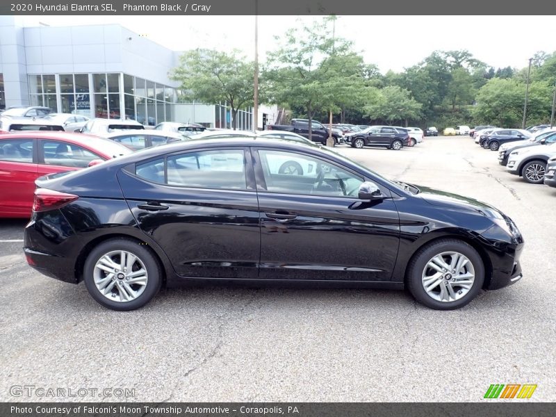 Phantom Black / Gray 2020 Hyundai Elantra SEL