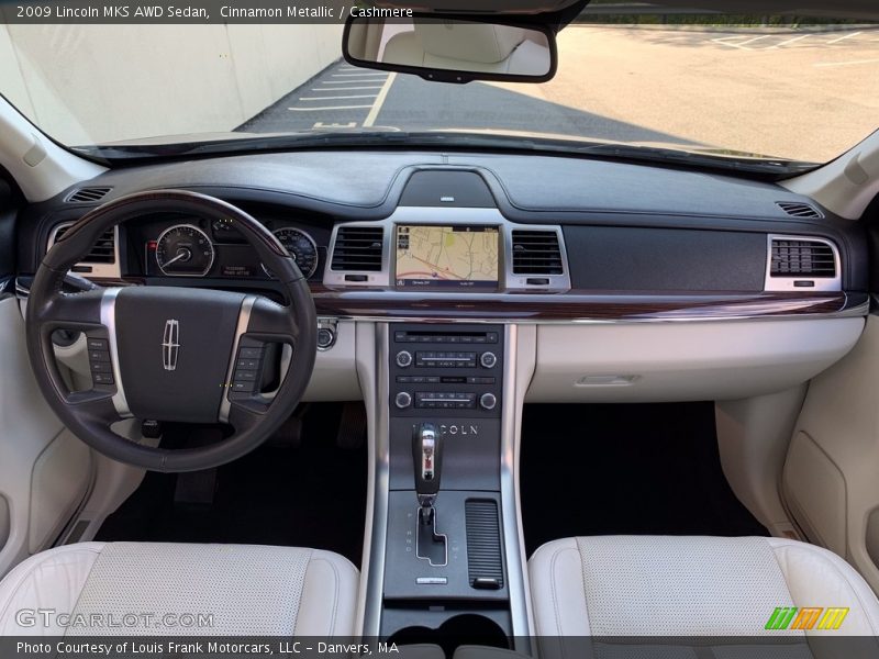 Cinnamon Metallic / Cashmere 2009 Lincoln MKS AWD Sedan