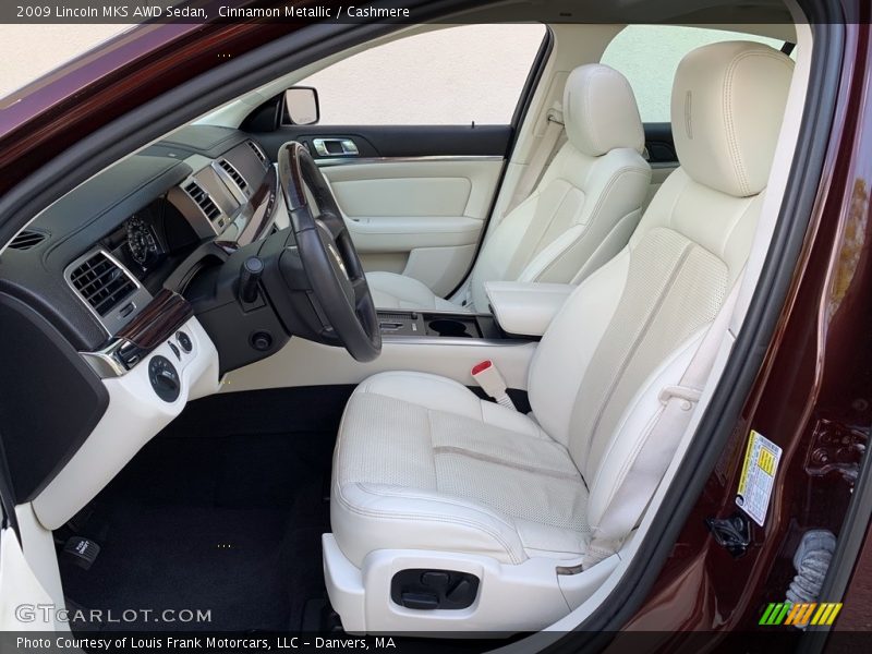 Cinnamon Metallic / Cashmere 2009 Lincoln MKS AWD Sedan