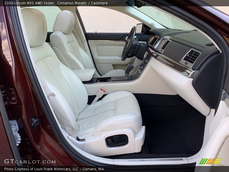 Cinnamon Metallic / Cashmere 2009 Lincoln MKS AWD Sedan