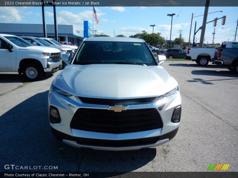 Silver Ice Metallic / Jet Black 2020 Chevrolet Blazer LT