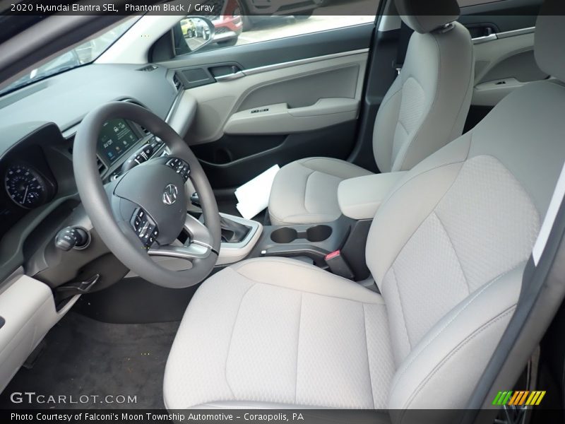 Phantom Black / Gray 2020 Hyundai Elantra SEL