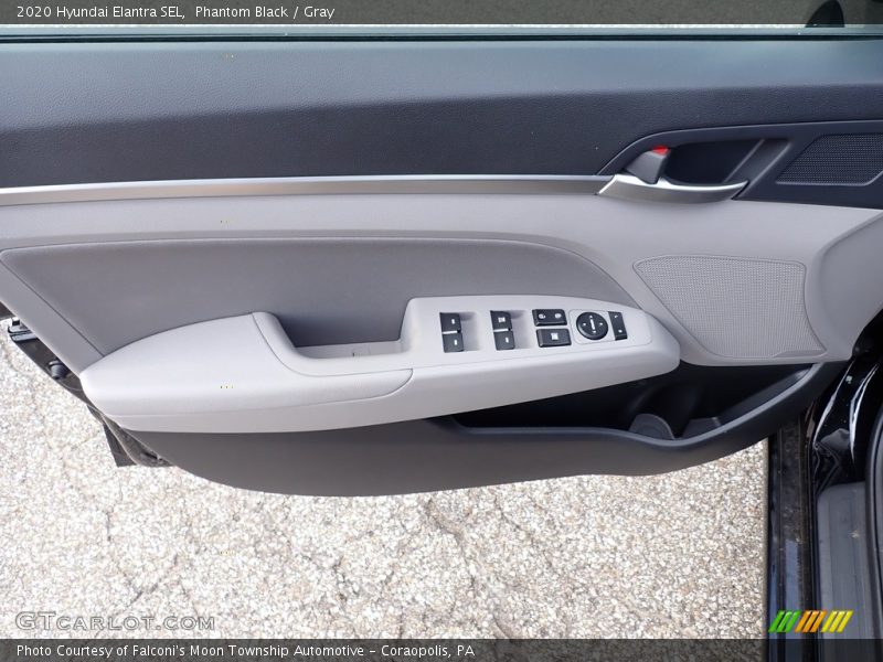 Phantom Black / Gray 2020 Hyundai Elantra SEL