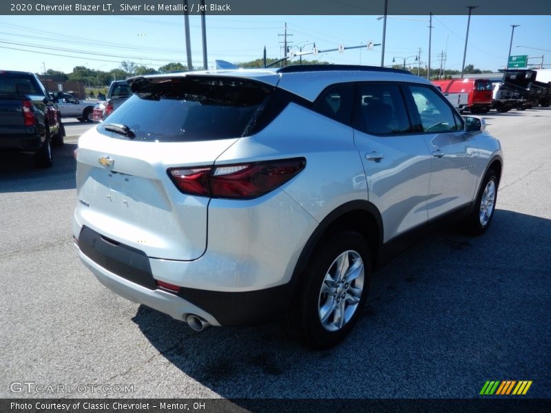 Silver Ice Metallic / Jet Black 2020 Chevrolet Blazer LT