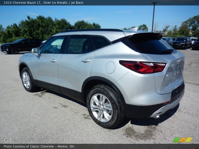 Silver Ice Metallic / Jet Black 2020 Chevrolet Blazer LT