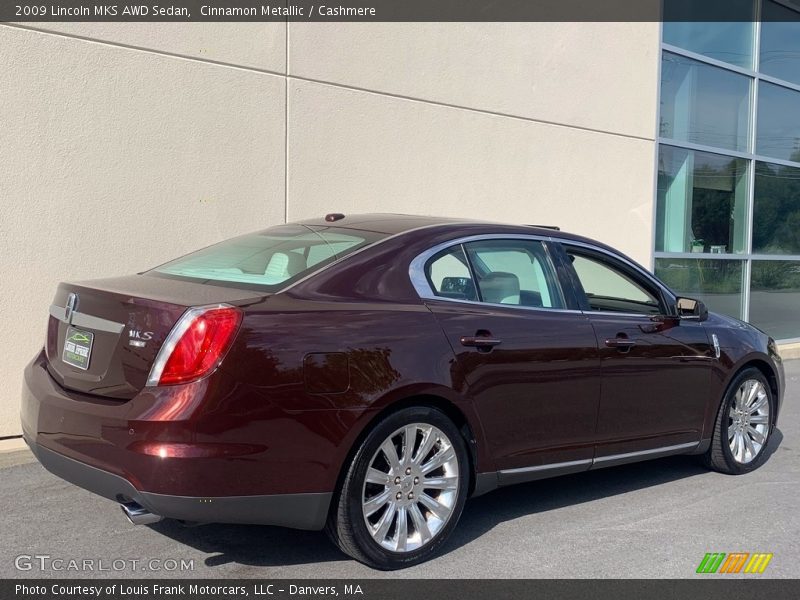 Cinnamon Metallic / Cashmere 2009 Lincoln MKS AWD Sedan