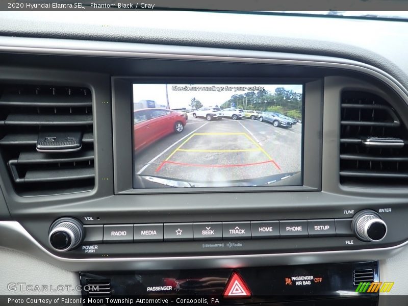 Phantom Black / Gray 2020 Hyundai Elantra SEL