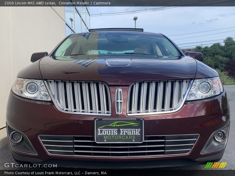 Cinnamon Metallic / Cashmere 2009 Lincoln MKS AWD Sedan