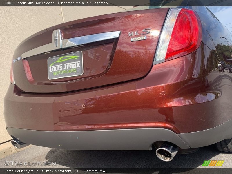 Cinnamon Metallic / Cashmere 2009 Lincoln MKS AWD Sedan