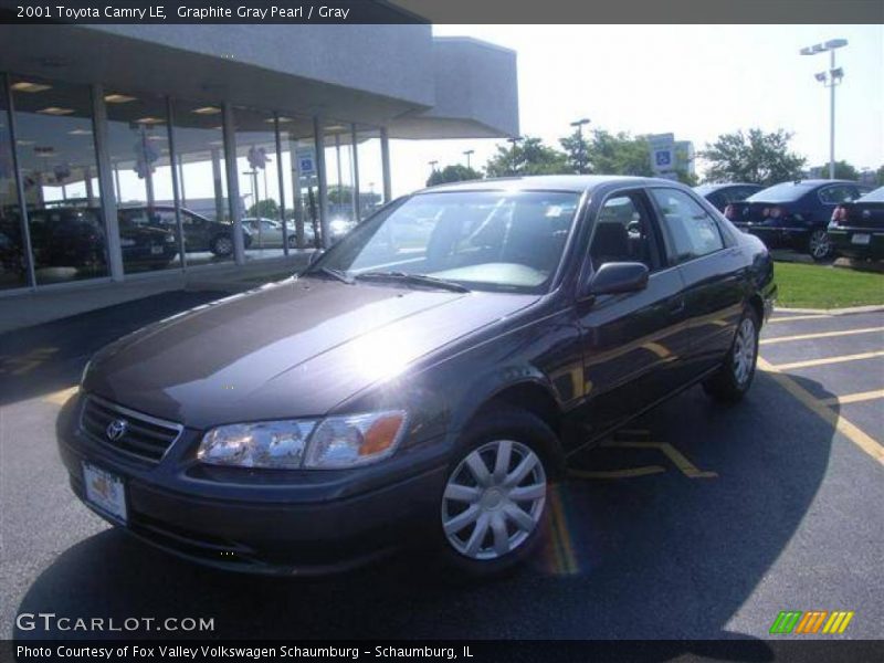 Graphite Gray Pearl / Gray 2001 Toyota Camry LE