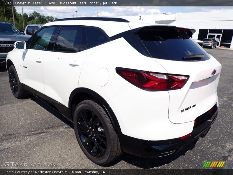 Iridescent Pearl Tricoat / Jet Black 2020 Chevrolet Blazer RS AWD