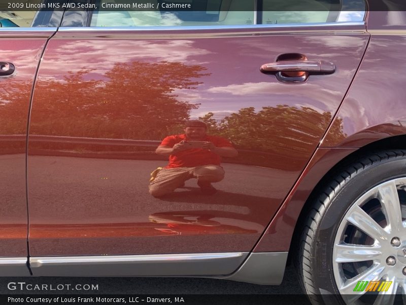 Cinnamon Metallic / Cashmere 2009 Lincoln MKS AWD Sedan