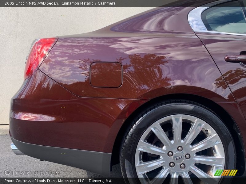 Cinnamon Metallic / Cashmere 2009 Lincoln MKS AWD Sedan