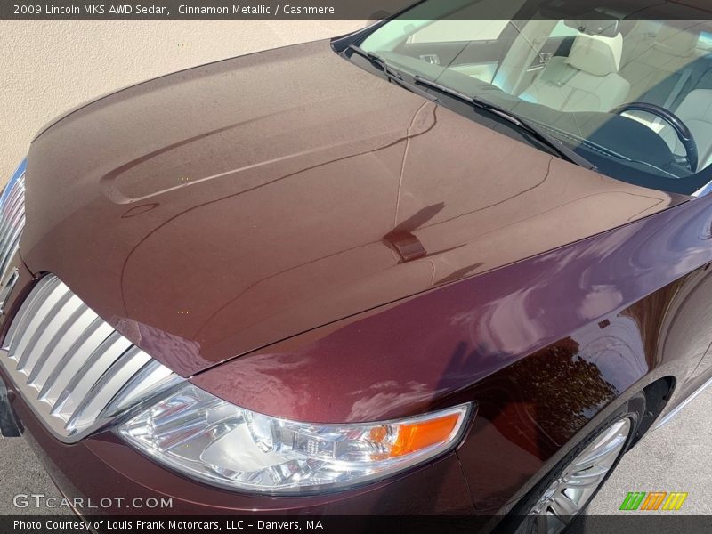 Cinnamon Metallic / Cashmere 2009 Lincoln MKS AWD Sedan