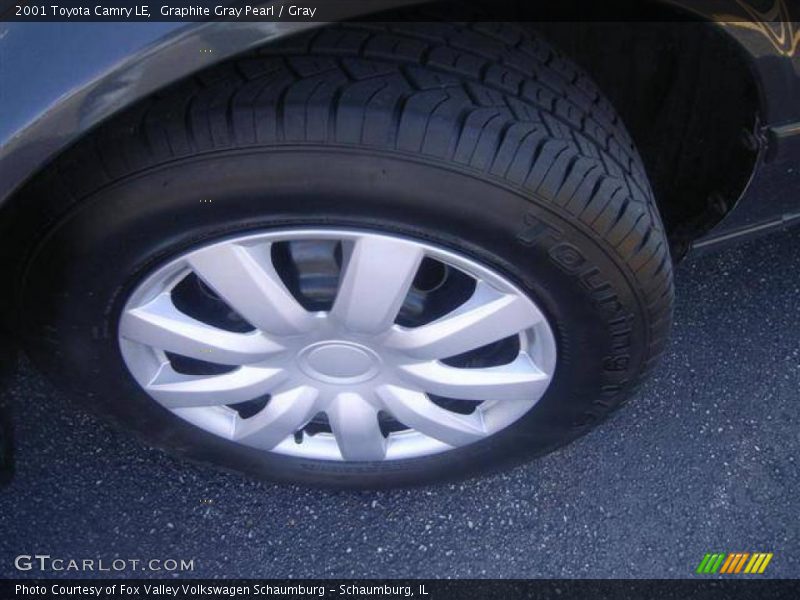 Graphite Gray Pearl / Gray 2001 Toyota Camry LE