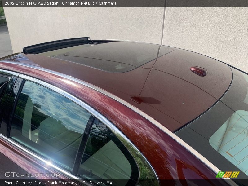 Cinnamon Metallic / Cashmere 2009 Lincoln MKS AWD Sedan