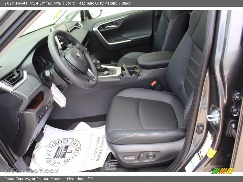 Front Seat of 2020 RAV4 Limited AWD Hybrid
