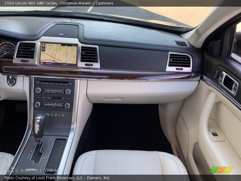 Cinnamon Metallic / Cashmere 2009 Lincoln MKS AWD Sedan