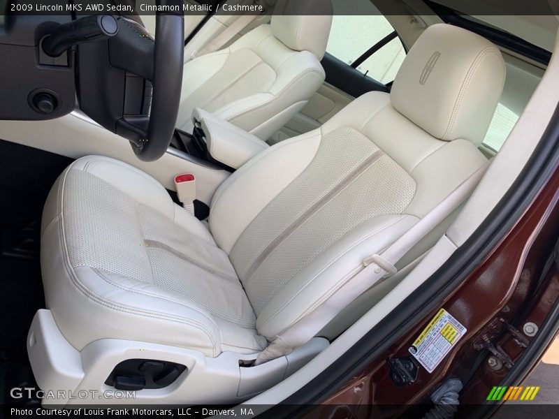 Cinnamon Metallic / Cashmere 2009 Lincoln MKS AWD Sedan