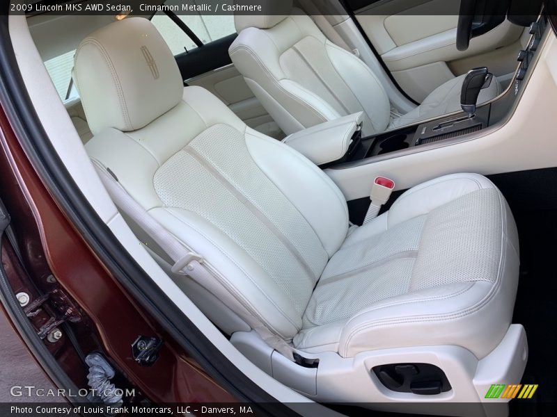 Cinnamon Metallic / Cashmere 2009 Lincoln MKS AWD Sedan
