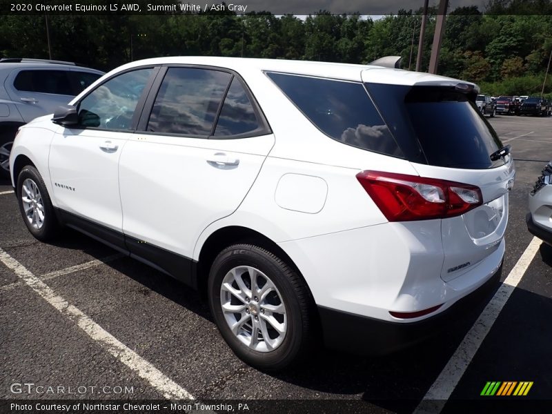 Summit White / Ash Gray 2020 Chevrolet Equinox LS AWD