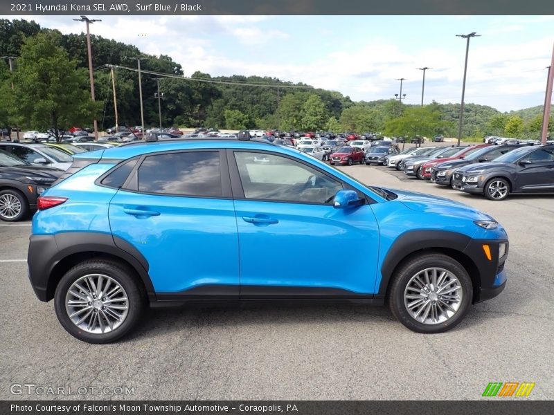  2021 Kona SEL AWD Surf Blue