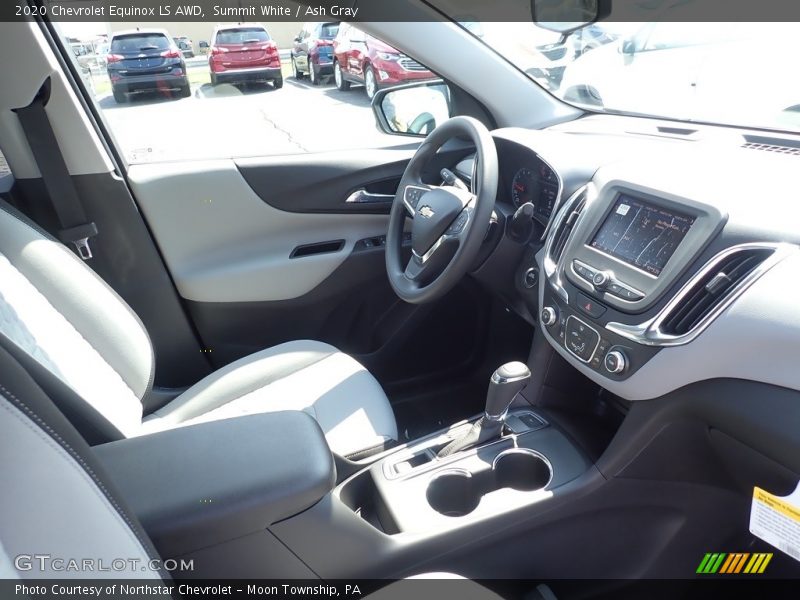 Summit White / Ash Gray 2020 Chevrolet Equinox LS AWD