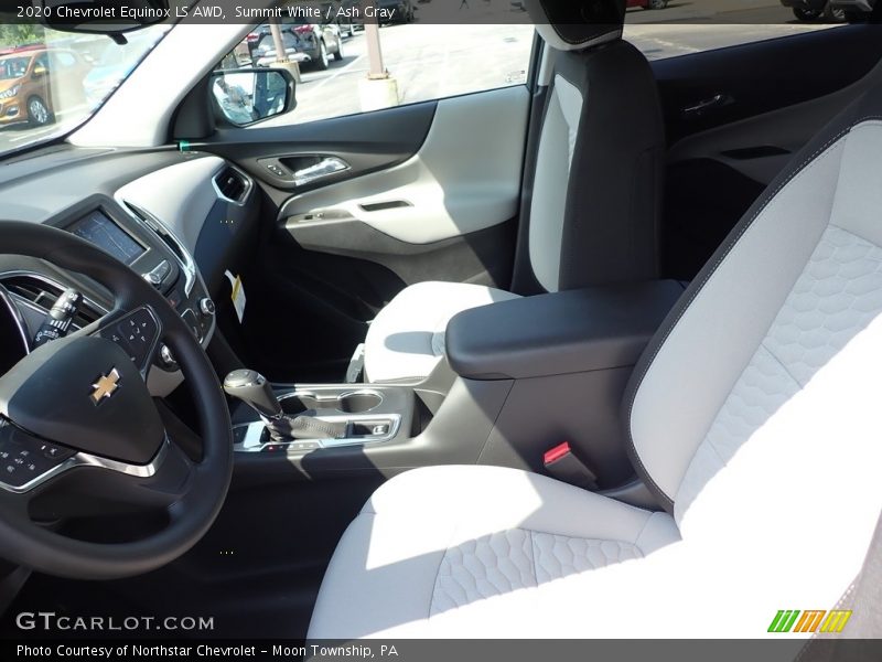 Summit White / Ash Gray 2020 Chevrolet Equinox LS AWD