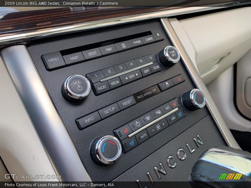 Cinnamon Metallic / Cashmere 2009 Lincoln MKS AWD Sedan