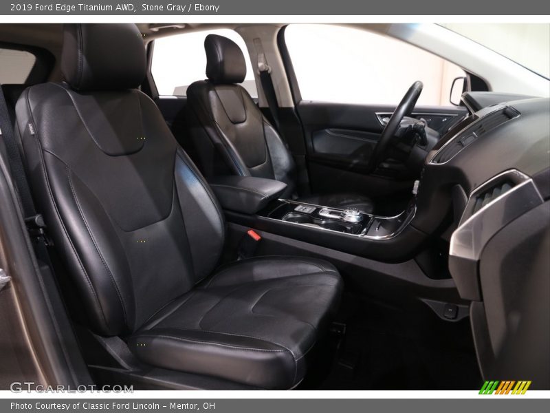 Stone Gray / Ebony 2019 Ford Edge Titanium AWD