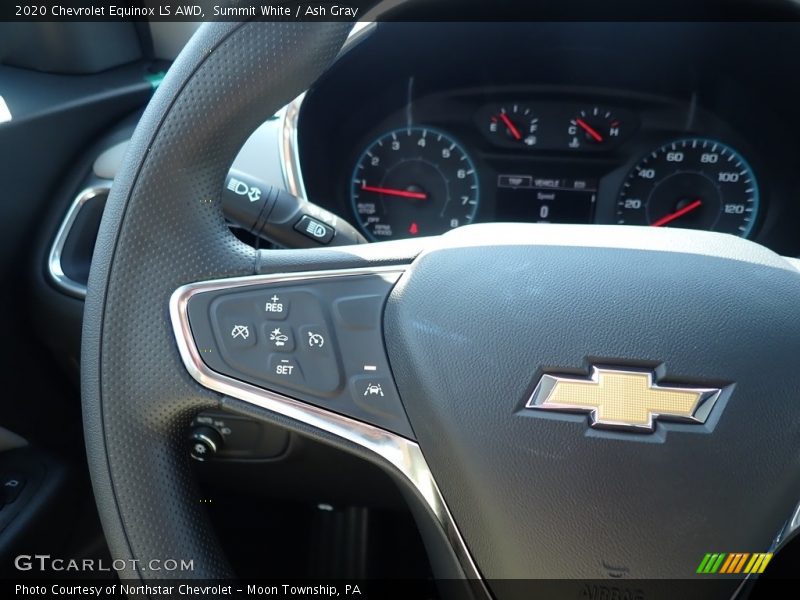 Summit White / Ash Gray 2020 Chevrolet Equinox LS AWD