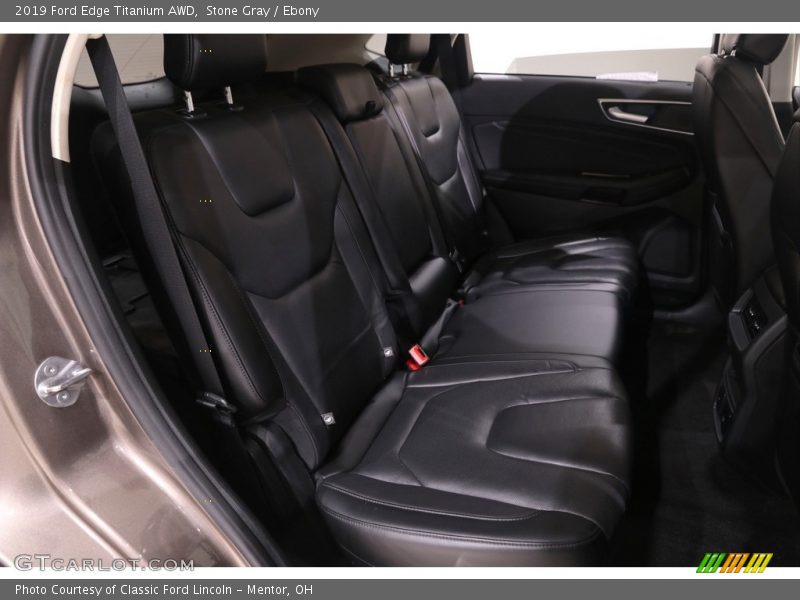 Stone Gray / Ebony 2019 Ford Edge Titanium AWD