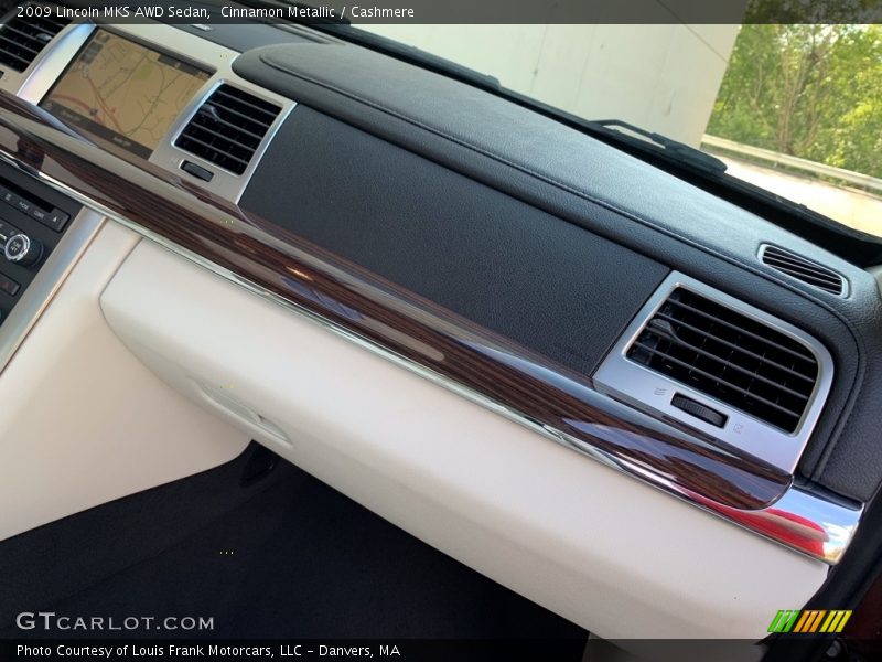 Cinnamon Metallic / Cashmere 2009 Lincoln MKS AWD Sedan