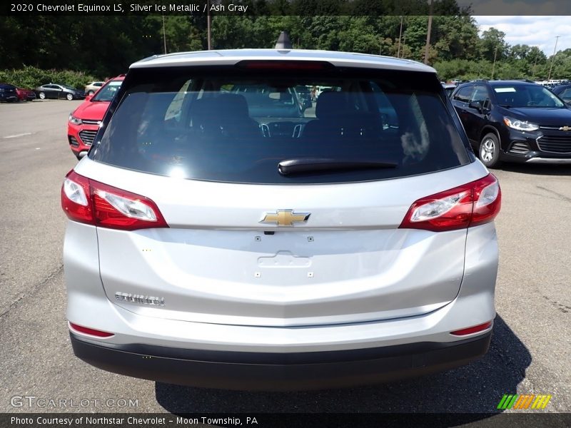 Silver Ice Metallic / Ash Gray 2020 Chevrolet Equinox LS