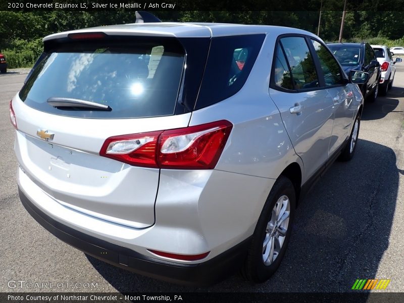 Silver Ice Metallic / Ash Gray 2020 Chevrolet Equinox LS