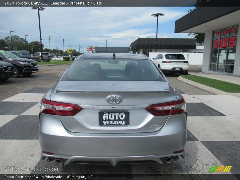 Celestial Silver Metallic / Black 2020 Toyota Camry XSE