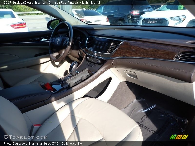 Crimson Red Tintcoat / Light Neutral 2017 Buick LaCrosse Essence