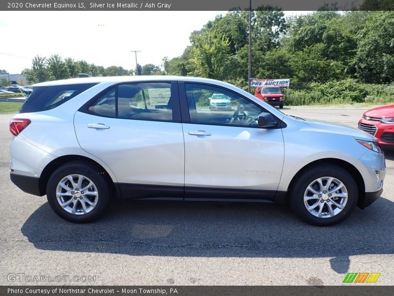 Silver Ice Metallic / Ash Gray 2020 Chevrolet Equinox LS