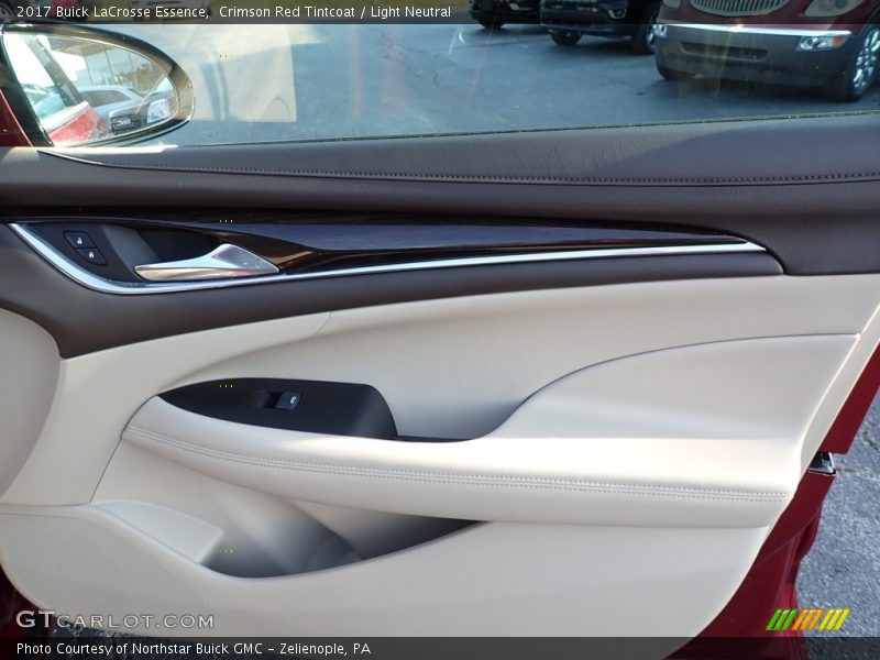 Crimson Red Tintcoat / Light Neutral 2017 Buick LaCrosse Essence