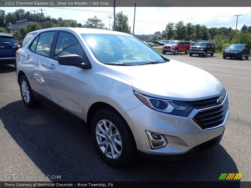 Silver Ice Metallic / Ash Gray 2020 Chevrolet Equinox LS