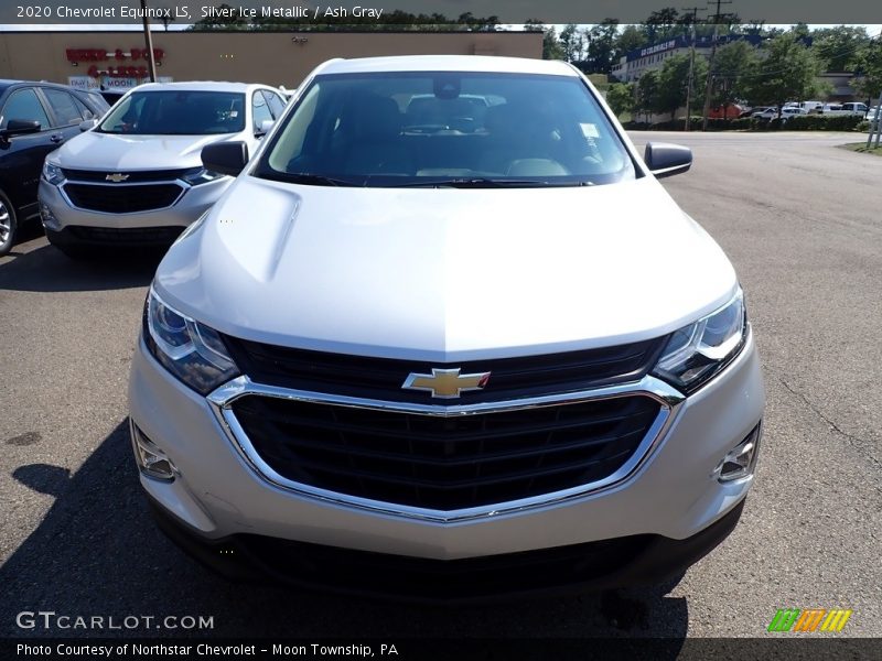 Silver Ice Metallic / Ash Gray 2020 Chevrolet Equinox LS