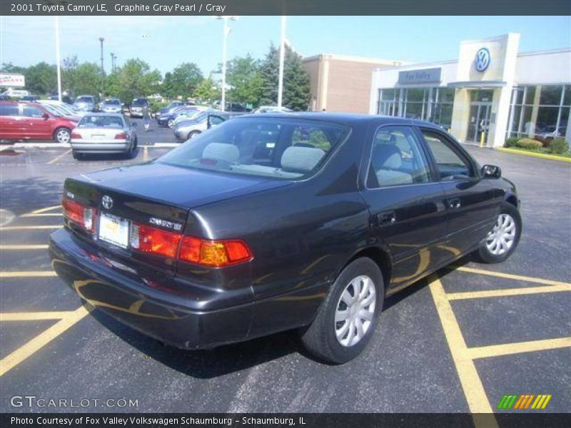Graphite Gray Pearl / Gray 2001 Toyota Camry LE