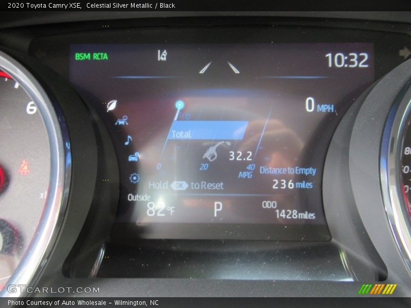 Celestial Silver Metallic / Black 2020 Toyota Camry XSE