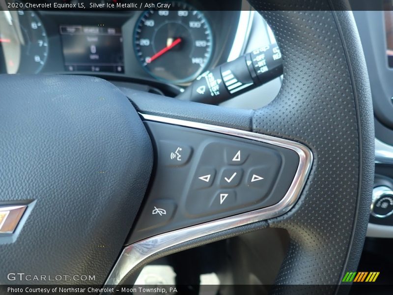 Silver Ice Metallic / Ash Gray 2020 Chevrolet Equinox LS