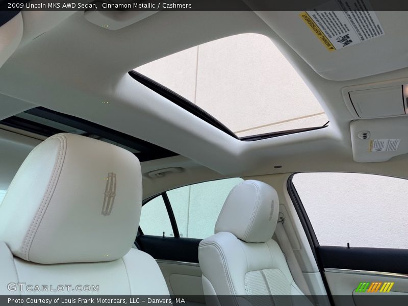 Cinnamon Metallic / Cashmere 2009 Lincoln MKS AWD Sedan