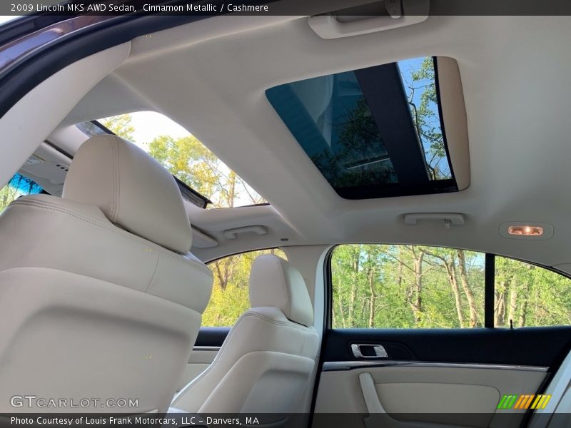 Cinnamon Metallic / Cashmere 2009 Lincoln MKS AWD Sedan